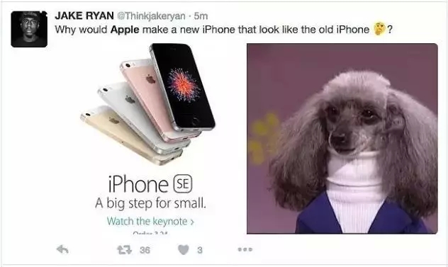 Iphone SE 发布，又现惊人文案