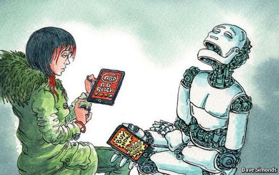 看不见的广告 幽灵般的读者